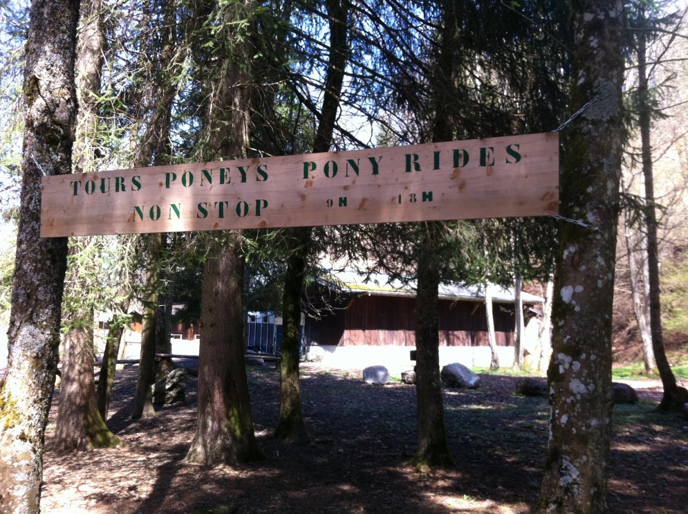 Pony Rides Everyday in Morzine!