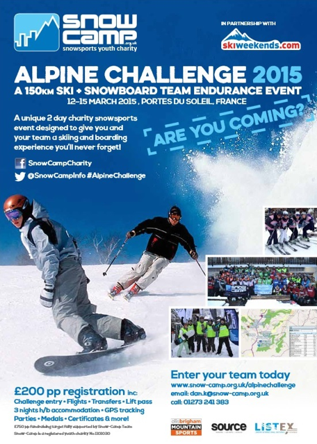 Snow-Camp Alpine Challenge 2015
